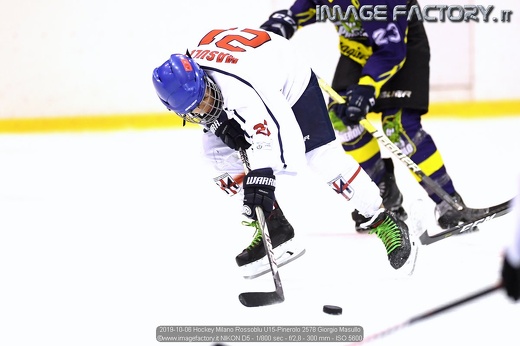 2019-10-06 Hockey Milano Rossoblu U15-Pinerolo 2578 Giorgio Masullo